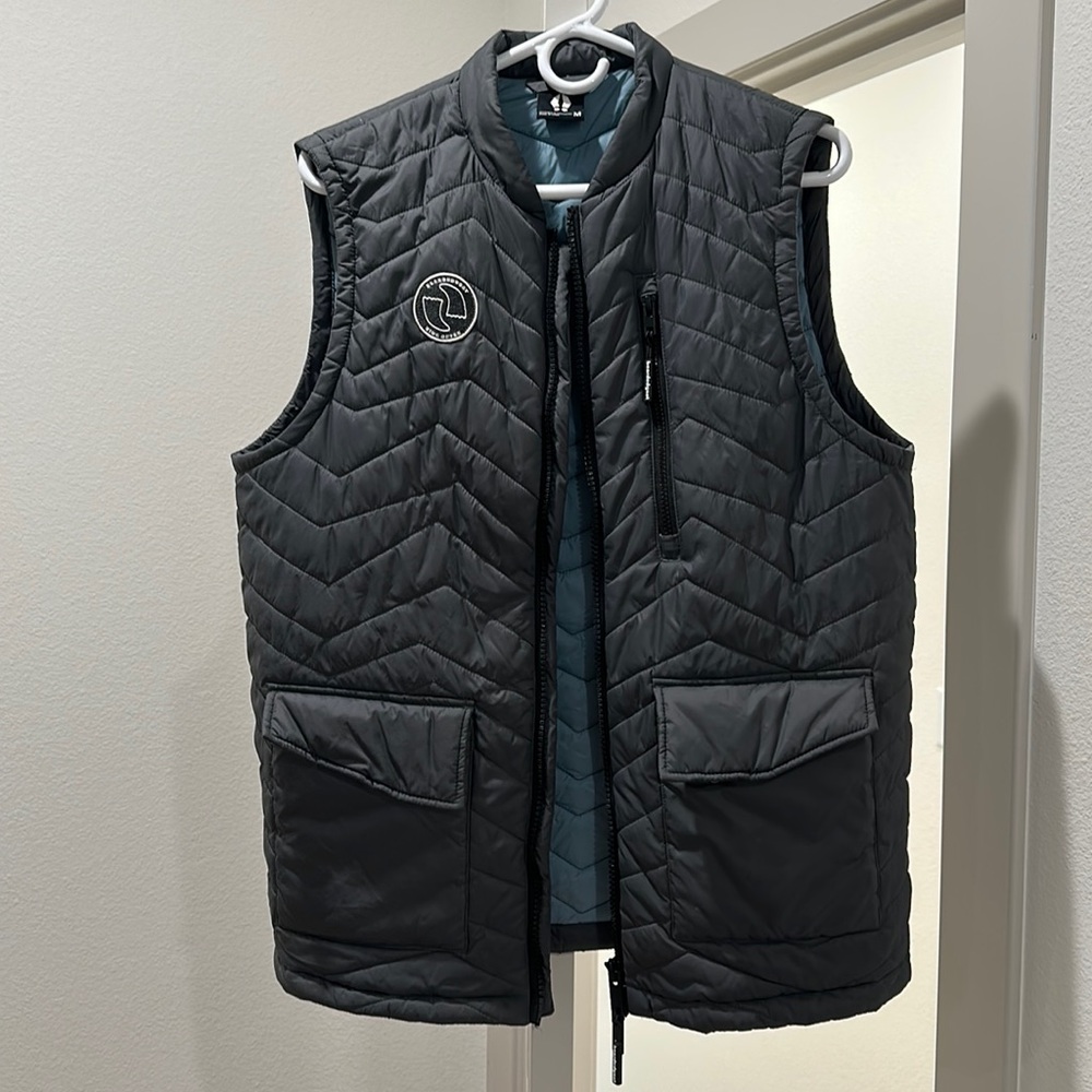 Beardedgoat Puffer Vest Mens Medium
